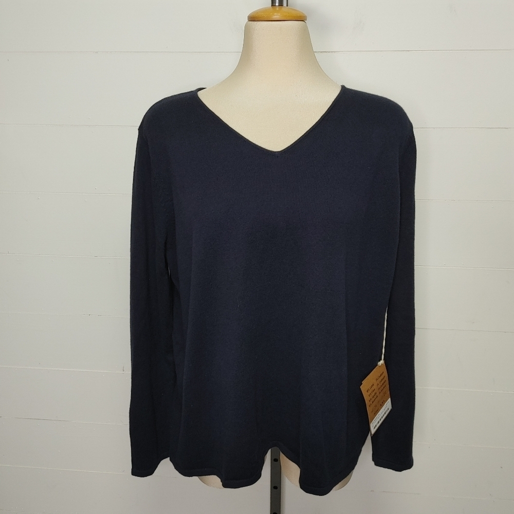 The Earth Collection Cotton & Cashmere Blend Sweater Size XXL